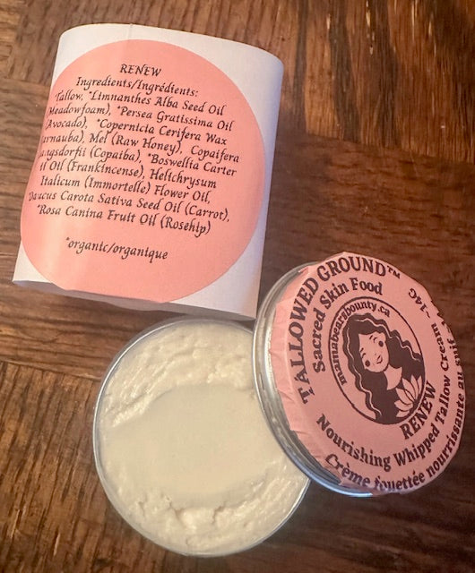 RENEW | Nourishing Whipped Tallow Cream | ~14 g
