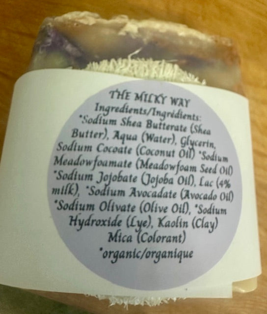 THE MILKY WAY™ | Organic Shea & Farm Fresh Milk Face & Body Bar 130 G (RECTANGULAR)